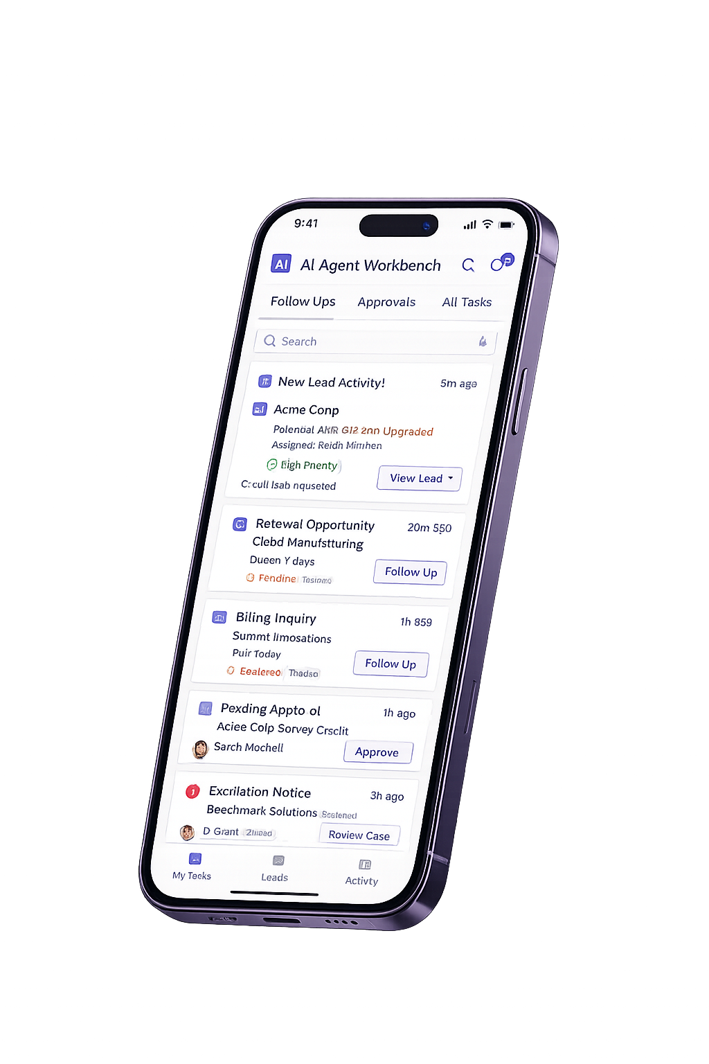 NexusClaw mobile workspace