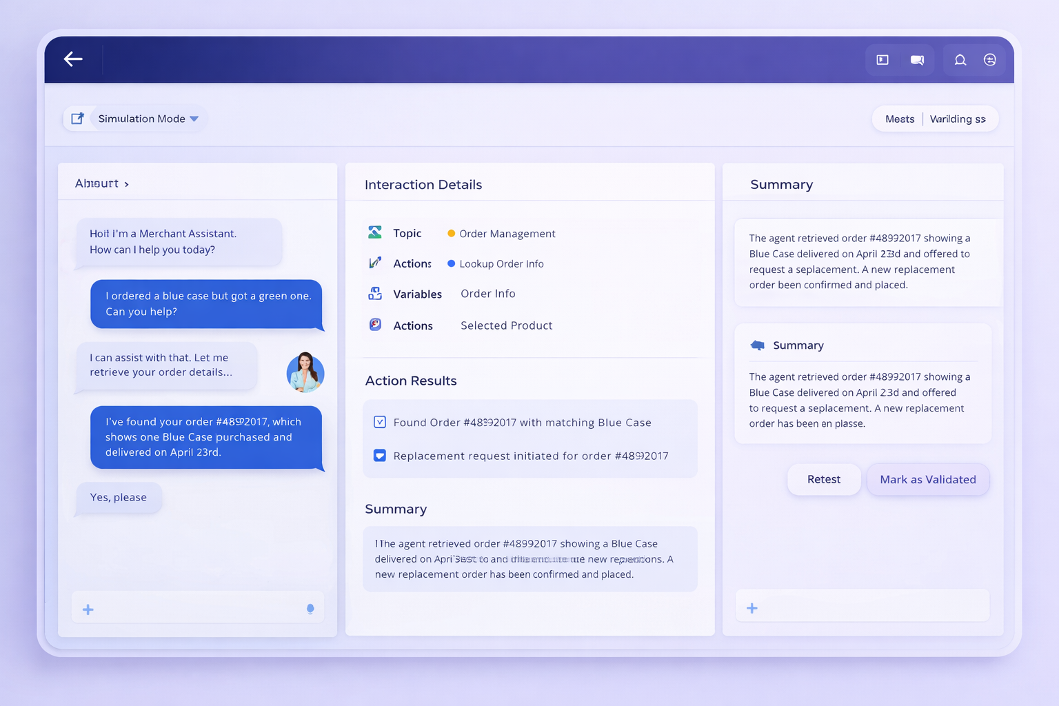 Agent Builder step 3